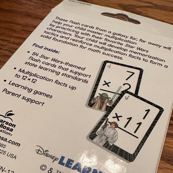 Star Wars Multiplication Flash Cards - Picture 4 of 7